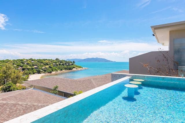 Luxurious 3-Bedroom Ocean View Villa 100m From Beach for Rent in Plai Laem — photo 2