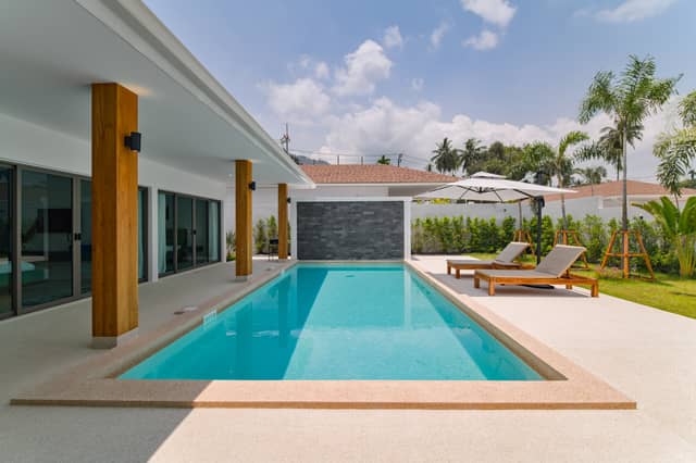 Three-bedroom pool villa with garden for sale in Lamai, Koh Samui — фото 2