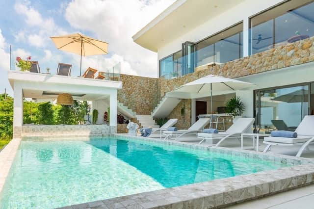 Sea-View 5-Bedroom Pool Villa in Bophut, Koh Samui