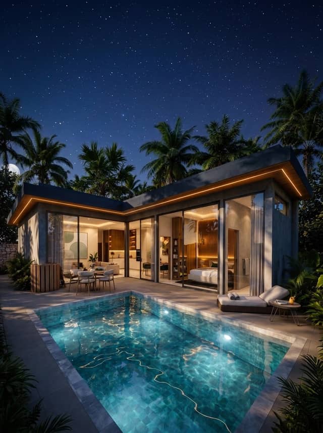 Spacious Private Pool 2-Bedroom Villa – Ultimate Luxury Living with Private Wellness Sanctuary — photo 2