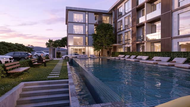 Corner 1-Bedroom Condominium 45 m² in Bophut — photo 2