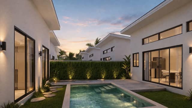 3-Bedroom Pool Villa in Bophut, Off-Plan