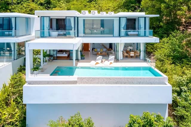 Ocean-View 5-Bedroom Infinity Pool Villa in Chaweng Noi, Koh Samui — photo 4