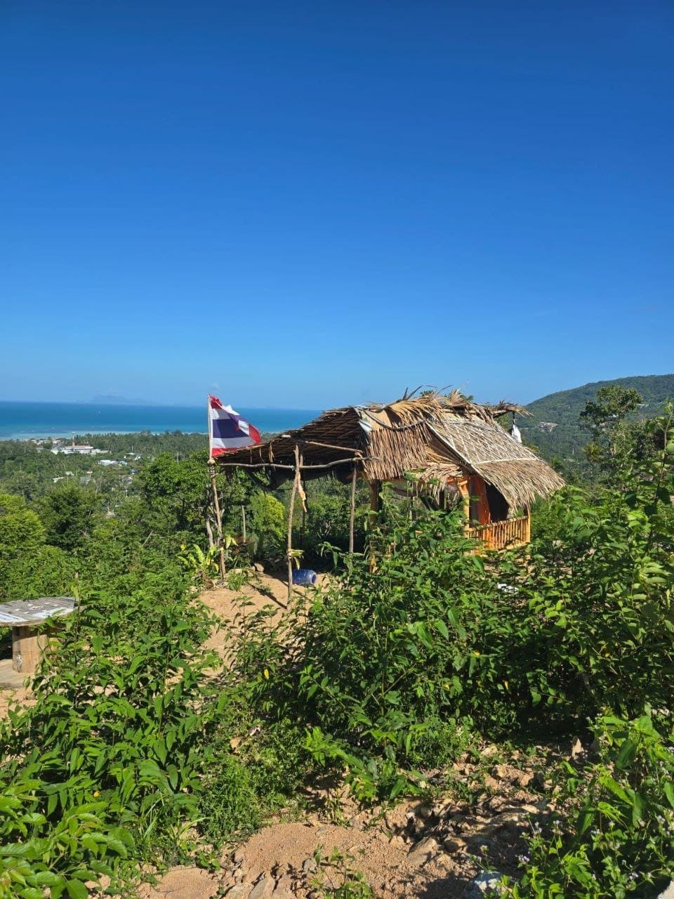 Sea-View Development Land in Samui – 3 Rai for Long-Term Rent — Three rai on a gentle rise