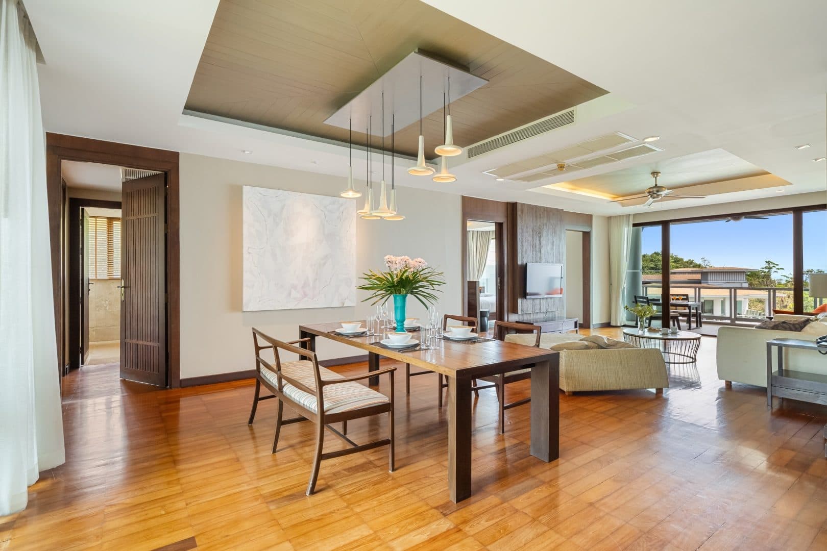 2-Bedroom Villa — Laem Set — One room holds the household