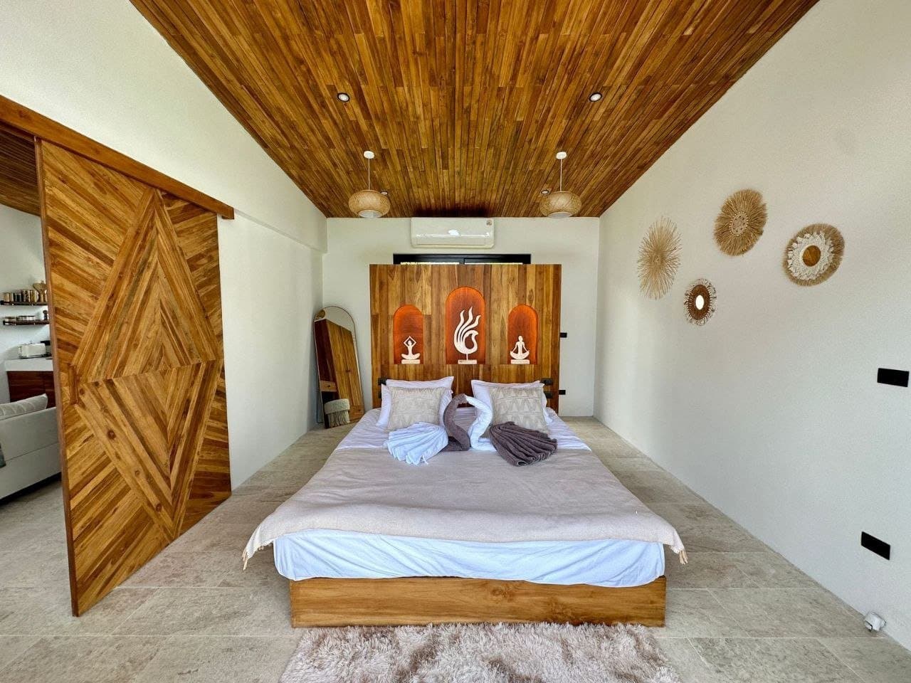 Modern 1-bedroom pool villa in a premium villa complex — A private room done properly