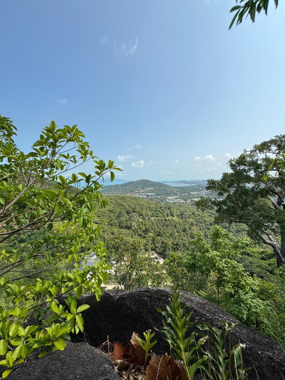 Prime Sea View Land for Long-Term Lease in Bo Phut Hill, Koh Samui (10+ Rai) — Room for an estate on one plot