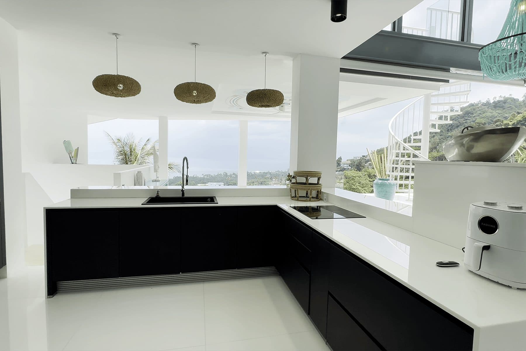 9-Bedroom Villa — Bang Po — A gym, a cinema and a games room