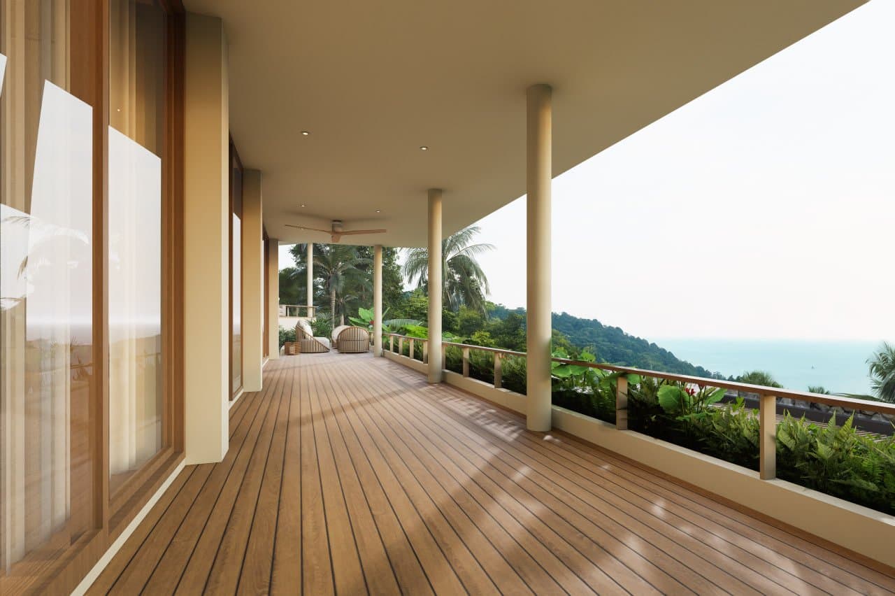 Exclusive 4-Bedroom Pool Villa with Infinity Pool and Sweeping Ocean Views — A private pool over the bay