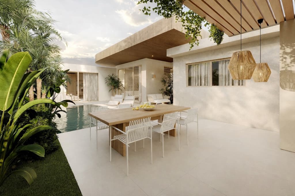 4-Bedroom Private Pool Home with Jungle & Mountain Views in Bophut, Koh Samui — Вилла с бассейном и обеденной перголой