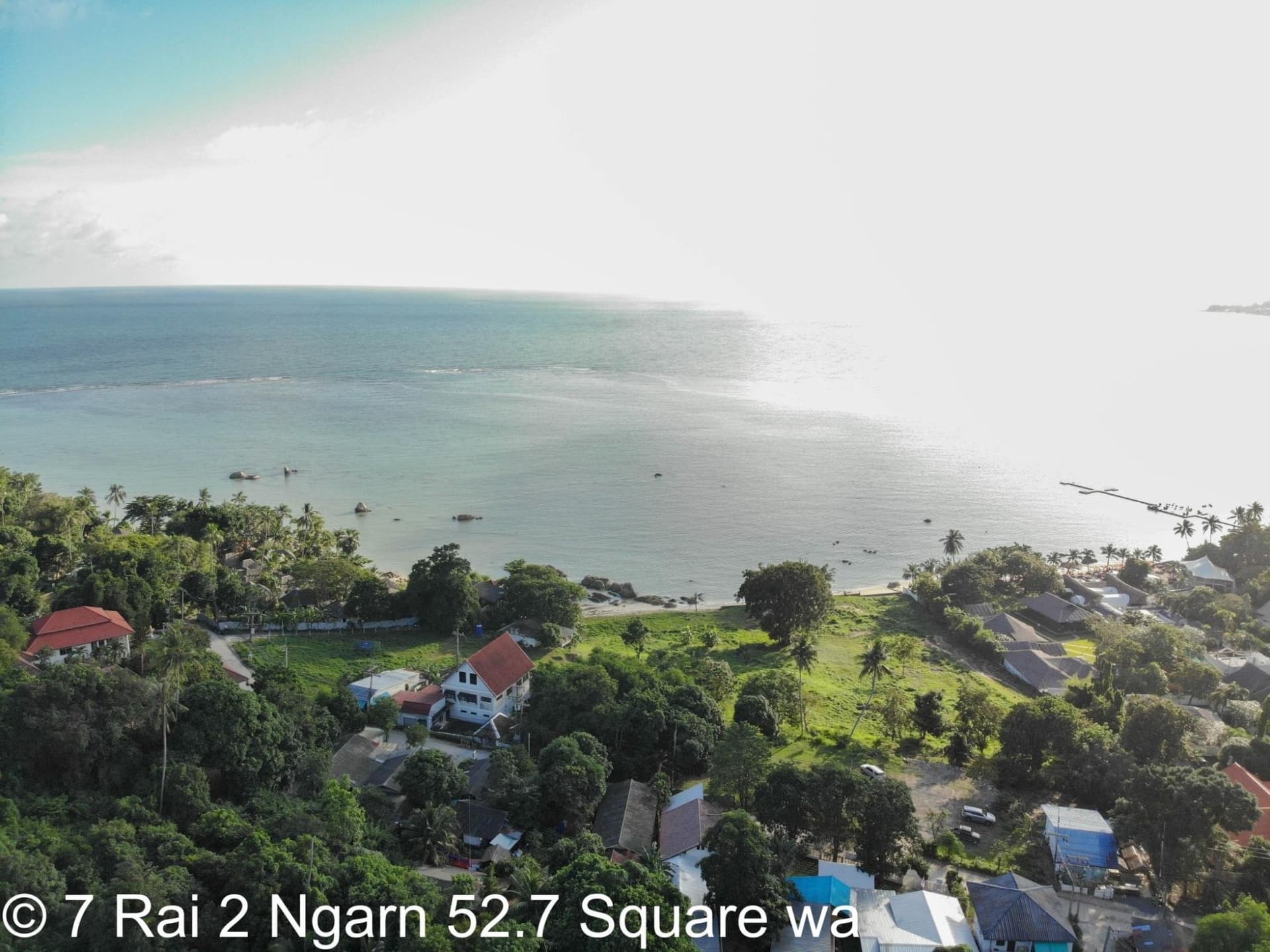 Lamai Beachfront Plot | 12,214.8 sqm | 110m Wide Waterfront — Land among Lamai's landmark names